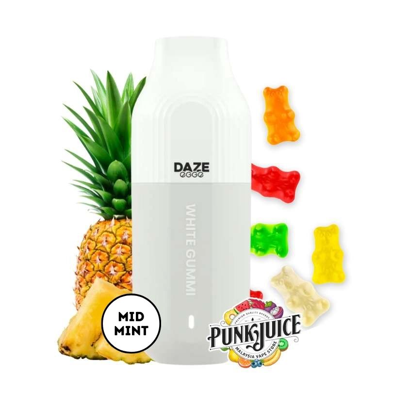 7 Daze Egge 3000 5% Disposable Pod - White Gummi