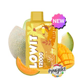 Elf Bar Lowit 12,000 (12K) 5% Disposable Pod - Honeydew Mango Cantaloupe