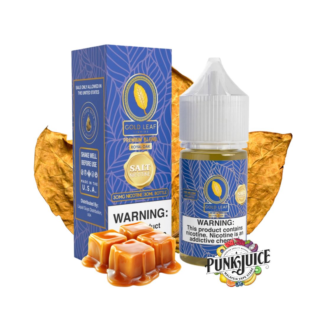 Gold Leaf - Royal Oak - Salt - 30ml