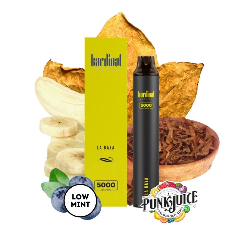 Kardinal Artisan 5000 3% Disposable Pod - La Baya