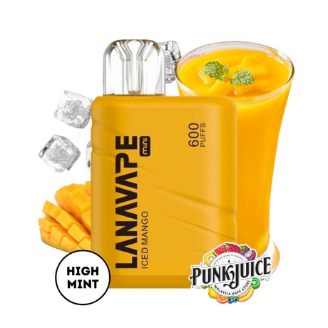 Lana Mini 600 3% Disposable Pod - Iced Mango