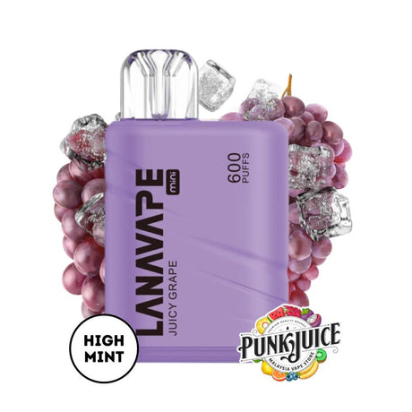 LANAVAPE MINI 600 3% Disposable Pod - Juicy Grape
