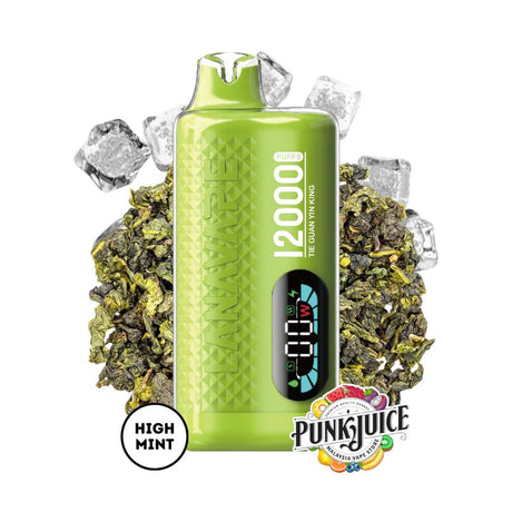 LANAVAPE FIZZ 12,000 3% - Led Screen - Disposable Pod