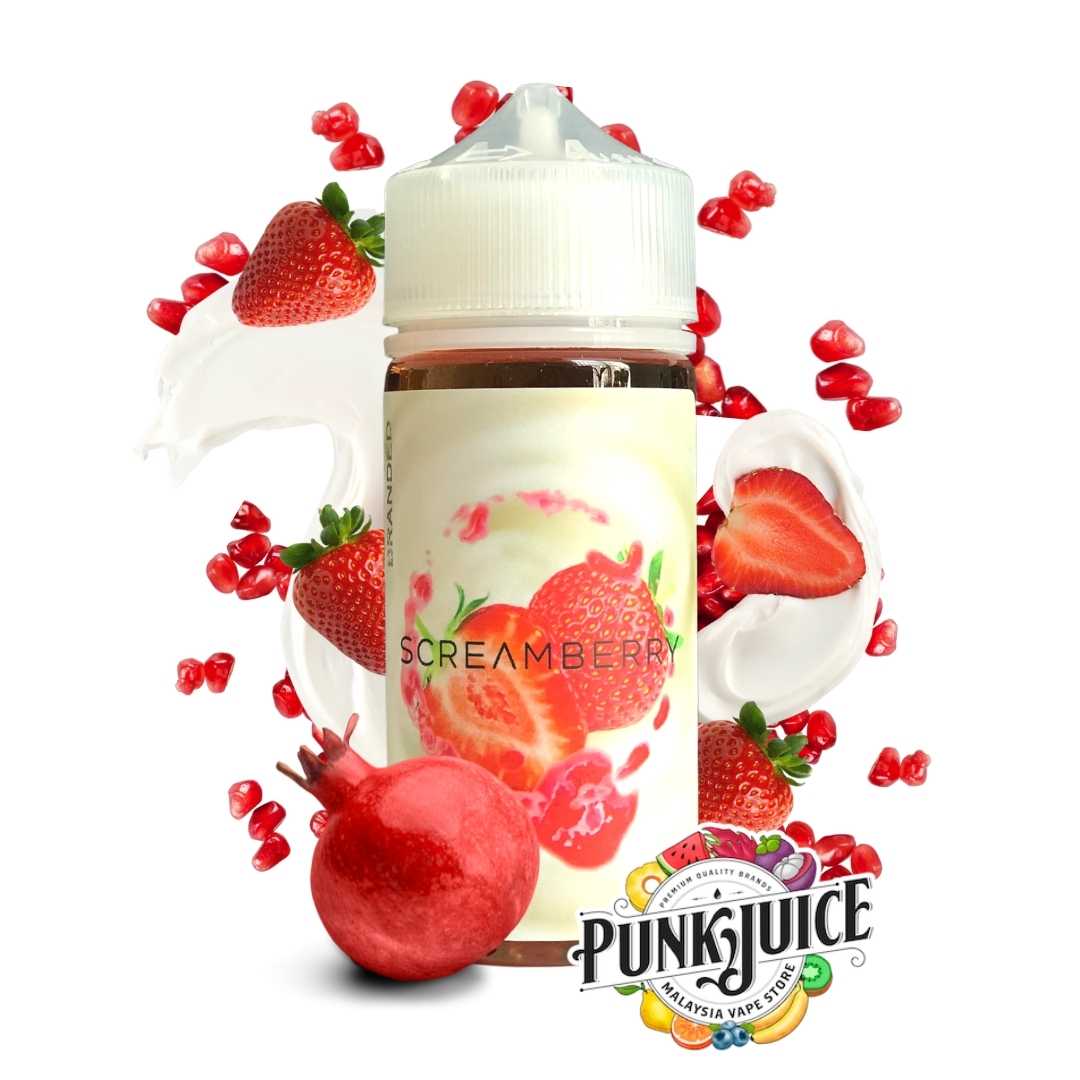 Branded Vapors Screamberry 100ml Punk Juice Vape Store