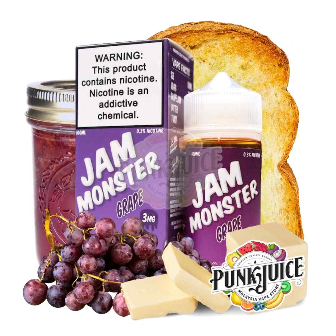 Jam Monster Grape Punk Juice Vape Store
