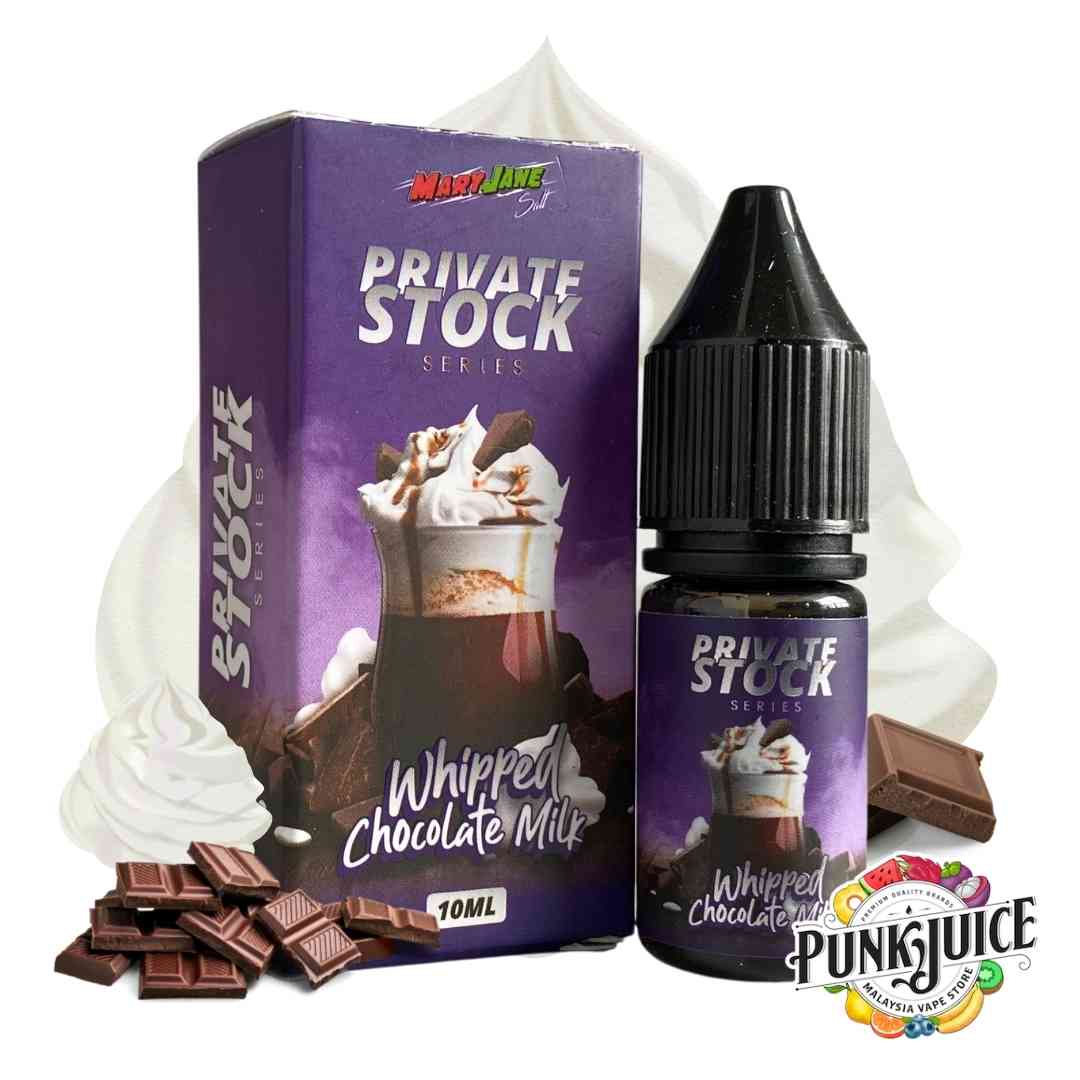 Private Stock Whipped Chocolate Milk Salt 10ml Punk Juice Vape