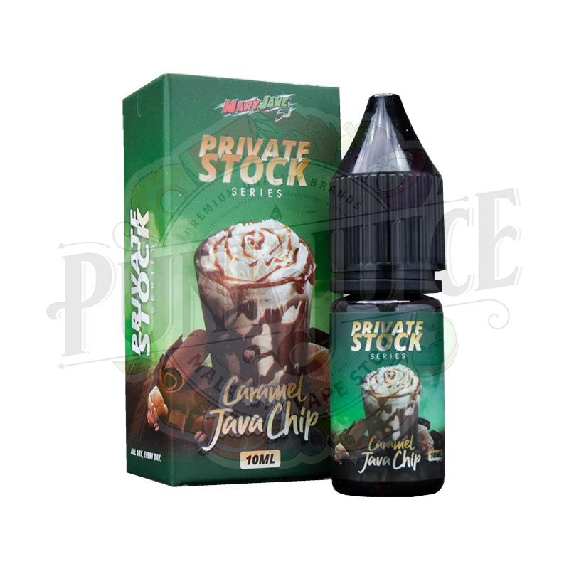 Private Stock Salt Caramel Java Chip 10ml Punk Juice Vape Store
