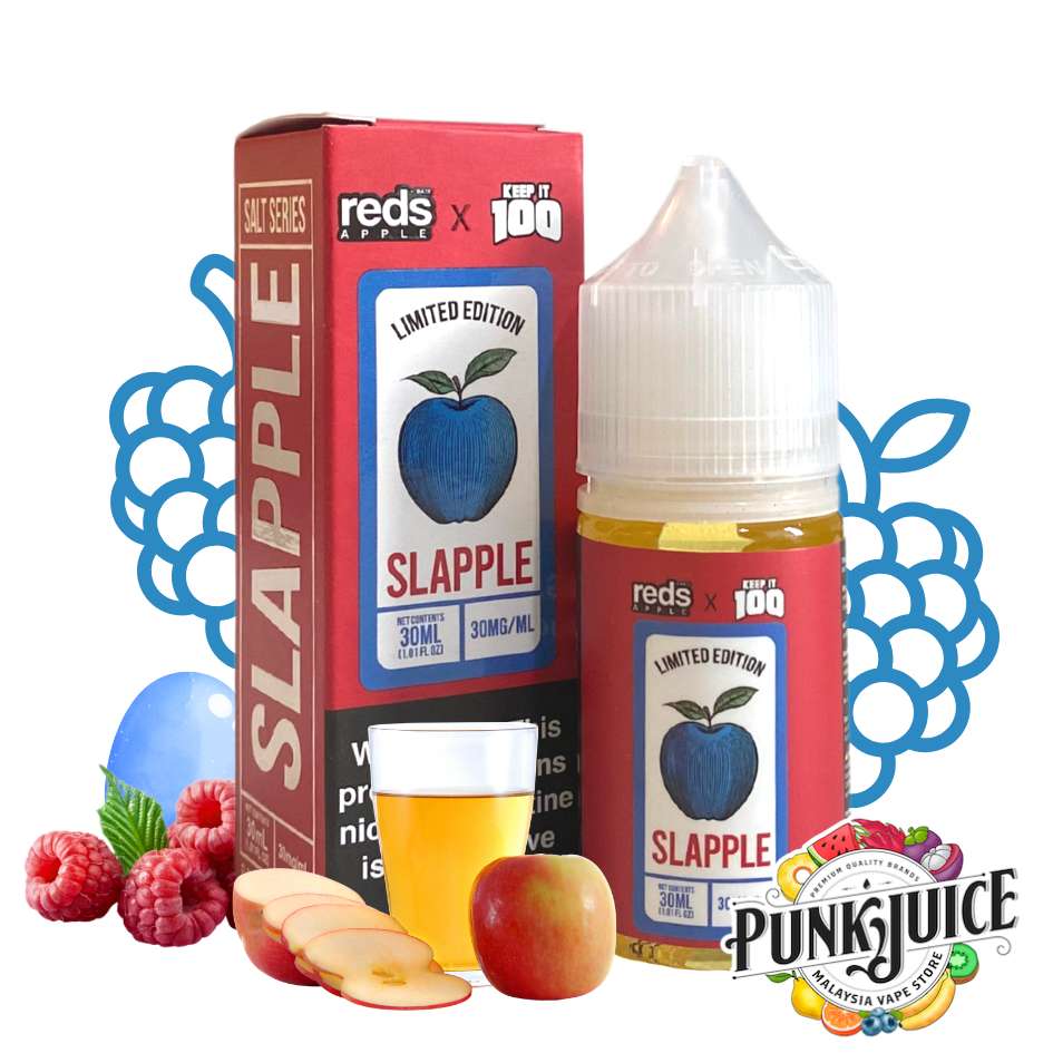 7 Daze & Keep IT 100 - Slapple - Salt - 30ml