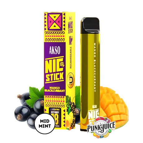 AKSO Stick 2000 5% Disposable Pod - Mango Blackcurrant