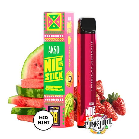 AKSO Stick 2000 5% Disposable Pod - Strawberry Watermelon