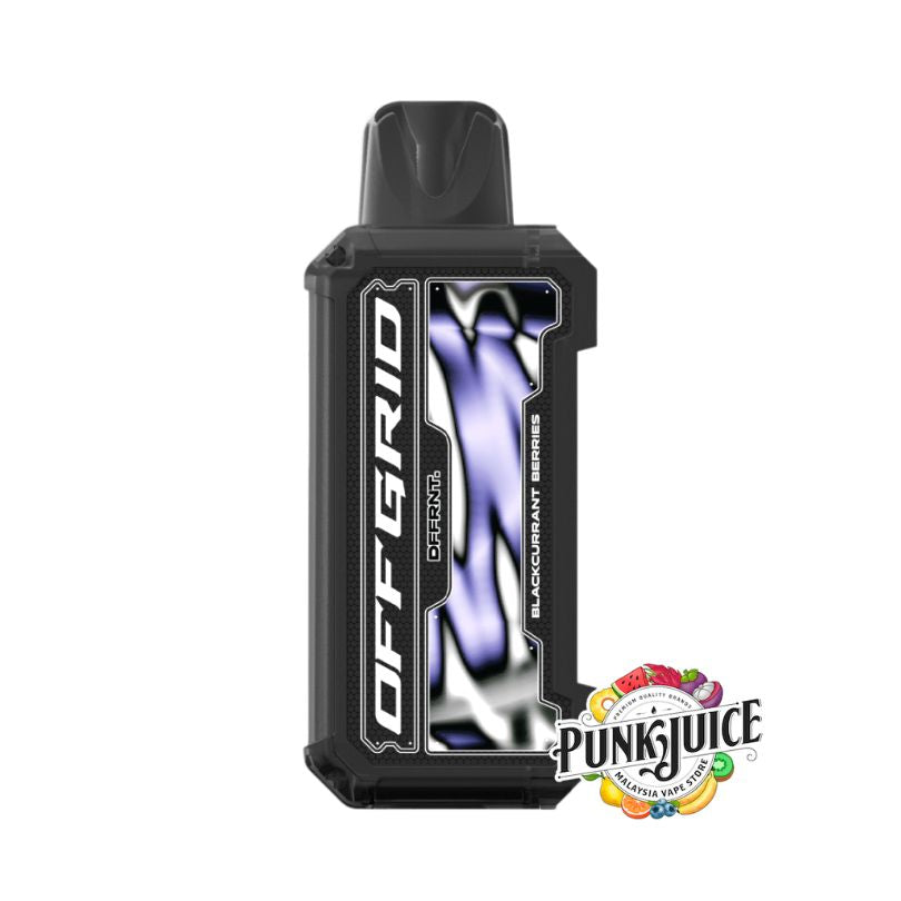 blackcurrant disposable vape ASDF Offgrid (12K) 5% - LED Screen
