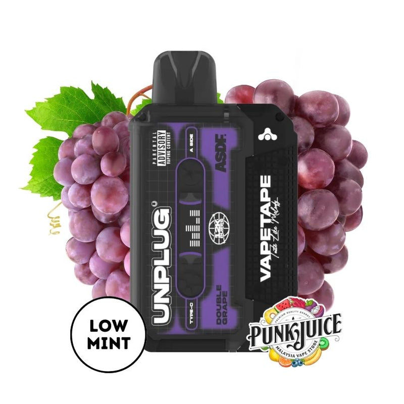 Unplug Reload ASDF Vapetape Unplug (12K) 5% - LED Screen - Disposable Pod – Punk ...