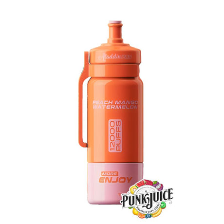 Aladdin Pro MORE Enjoy 12,000 5% Disposable Pod - Peach Mango Watermelon Starter Kit