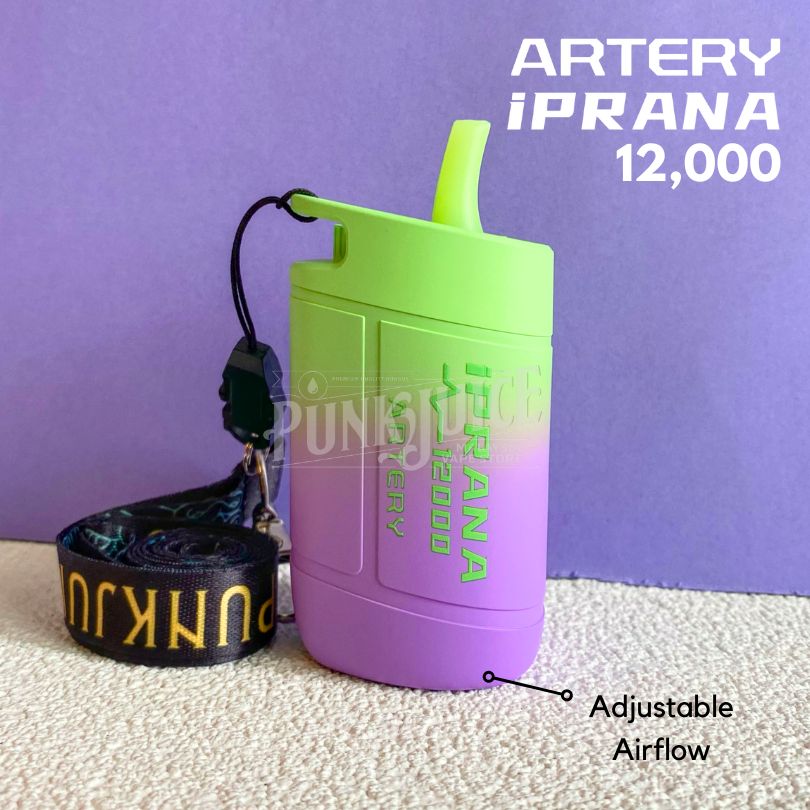 Artery iPRANA 12,000 5% Disposable Pod Punk Juice Vape Store Artery iPRANA 12,000 5% Disposable Pod Punk Juice Vape Store