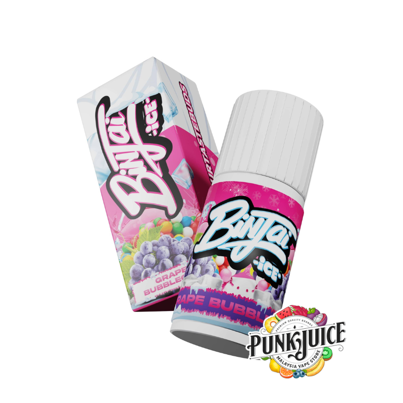 Binjai XL - Grape Bubblegum Ice - 60ml  Punk Juice Vape Store