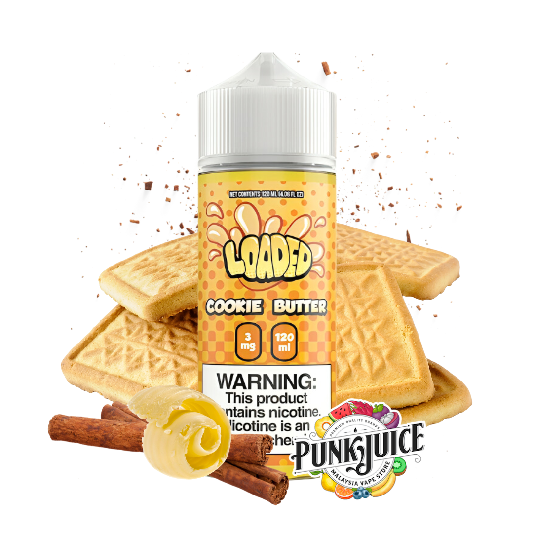Loaded Cookie Butter 120ml Punk Juice Vape Store