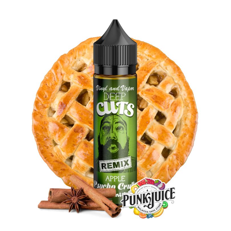 Deep Cuts - Apple Psycho Cruller (SIDE B) - 60ml Punk Juice Vape Store Deep Cuts - Apple Psycho Cruller (SIDE B) - 60ml Punk Juice Vape Store