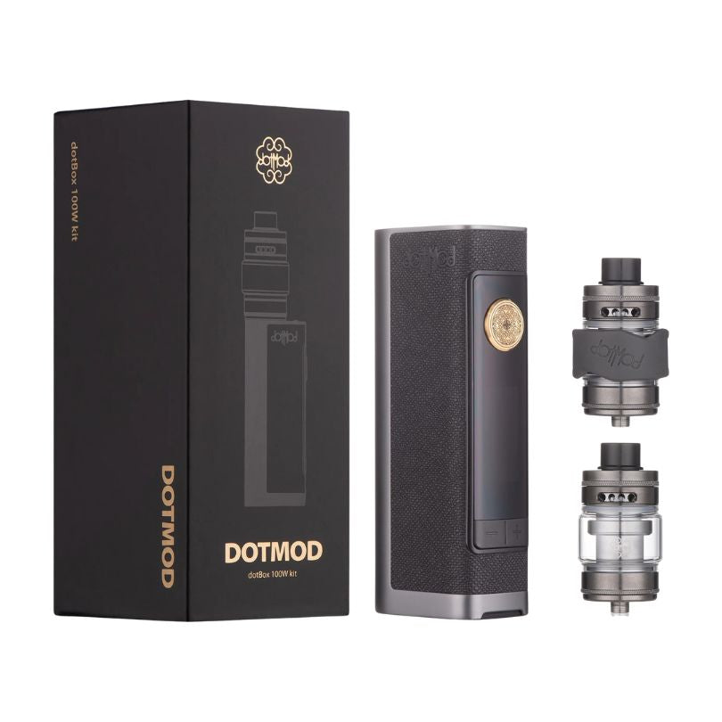 DotMod - dotBox 100W - Starter Kit Punk Juice Vape Store DotMod - dotBox 100W - Starter Kit Punk Juice Vape Store