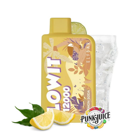 Elf Bar Lowit 12,000 (12K) 5% Disposable Pod - Lemon Soda