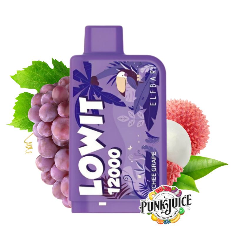Elf Bar Lowit 12,000 (12K) 5% Disposable Pod Punk Juice Vape Store Elf Bar Lowit 12,000 (12K) 5% Disposable Pod Punk Juice Vape Store