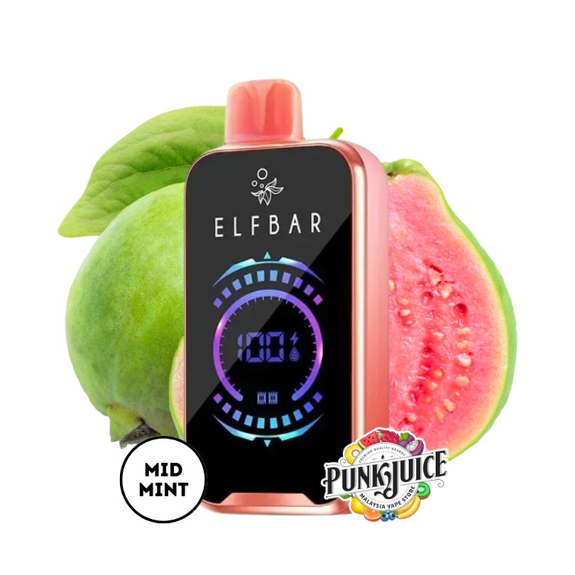 Elf Bar RAYA D2 (20K) 5% - LED Screen - Disposable Pod – Punk