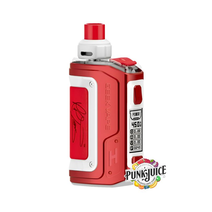 Geek Vape H45 (Aegis Hero 2) Pod Mod Kit - Red & White (RTE Edition)