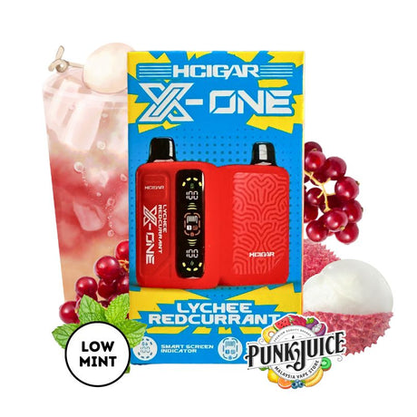 HCIGARX-ONE-12000-puff-disposablepod-lychee-redcurrant