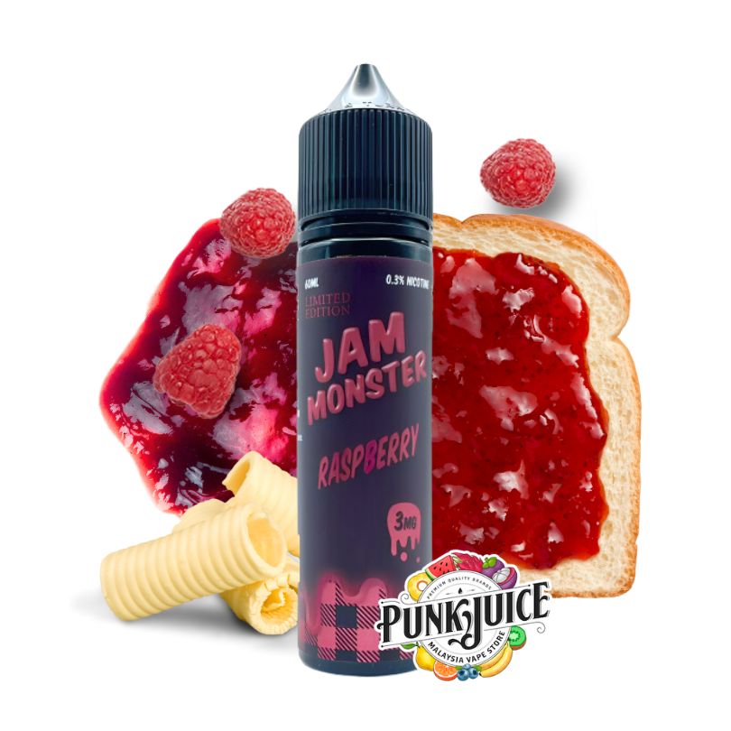 Jam Monster Raspberry - Punk Juice Vape Store