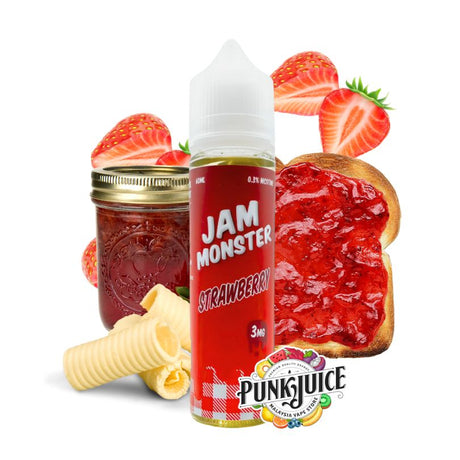 Jam Monster - Strawberry - 60ml