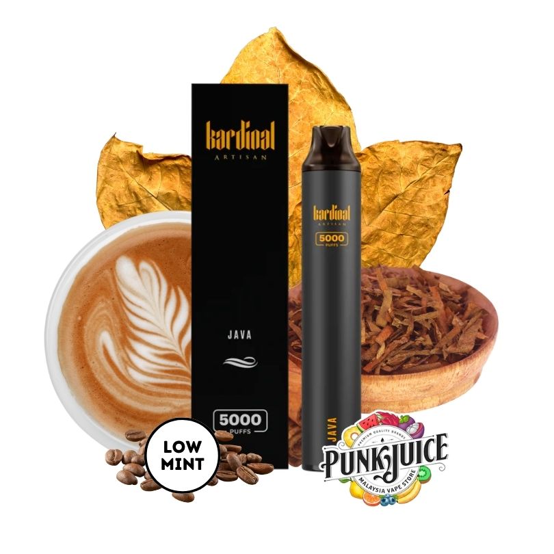 Kardinal Artisan 5000 3% Disposable Pod - Java