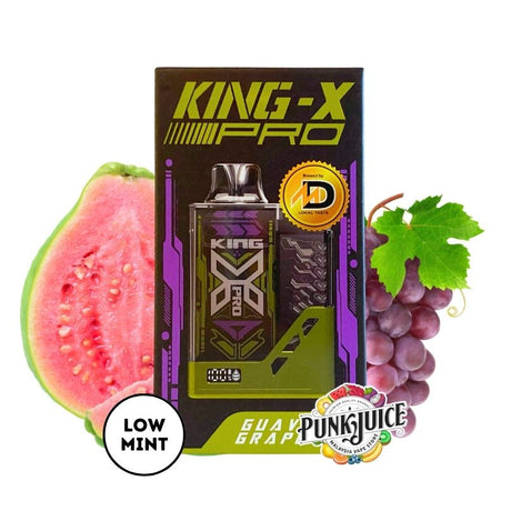 King X Pro 12000 Disposable Pod - Guava Grape