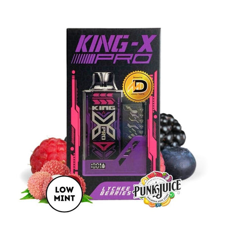 King X Pro 12000 Disposable Pod - Lychee Berries Mix