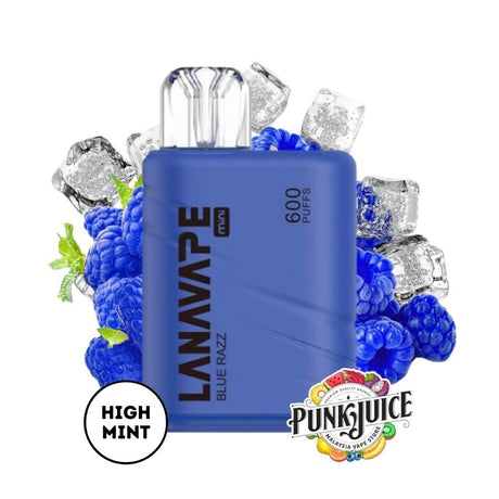 Lana Mini 600 3% Disposable Pod - Blue Razz