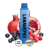 LANAVAPE PEN PLUS 9000 3% Disposable Pod - Blue Raspberry Pomegranate 
