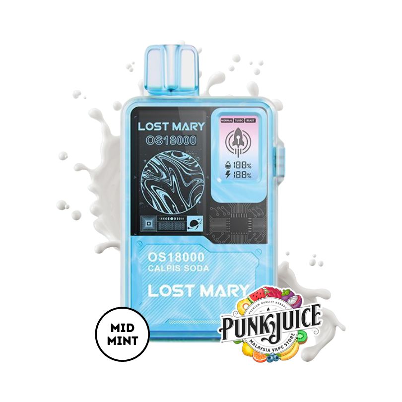 lost mary os5000 strawberry ice Lost Mary BM600 Vape Kit [Next Day Delivery] main image 1