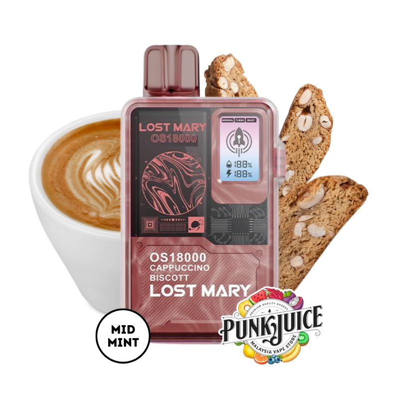 Lost Mary OS18000 (18K) 5% - Led Screen - Disposable Pod Punk Juice Vape Store Lost Mary OS18000 (18K) 5% - Led Screen - Disposable Pod Punk Juice Vape Store