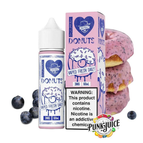 Mad Hatter - I Love Donuts Blueberry - 60ml
