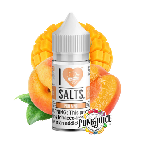 Mad Hatter - I Love Salts Peach Mango - Salt - 30ml