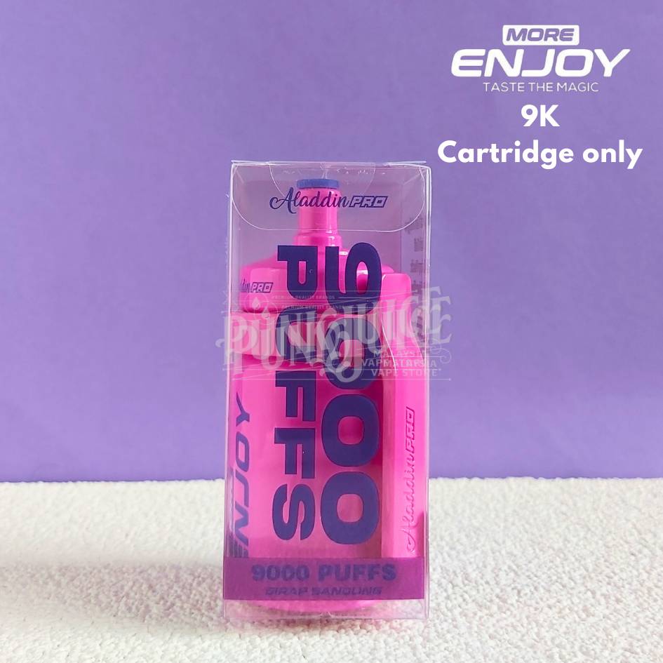 Aladdin Pro MORE Enjoy 9000 Disposable Pod - Sirap Bandung Cartridge