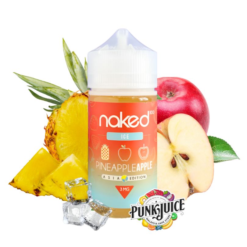 Naked 100 - Pineapple Apple Ice (Asia Edition) - 60ml