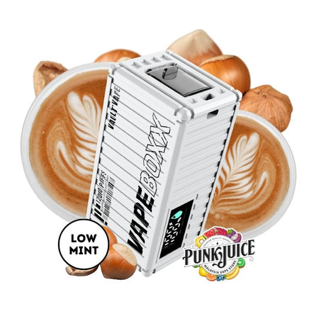 Vault Vape Vapeboxx 12,000 (12k) 5% - Led Screen - Disposable Pod - Hazelnut Coffee