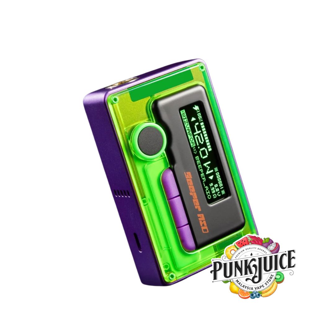 WizVapor Beeper AIO Box Mod Starter Kit Punk Juice Vape Store WizVapor Beeper AIO Box Mod Starter Kit Punk Juice Vape Store