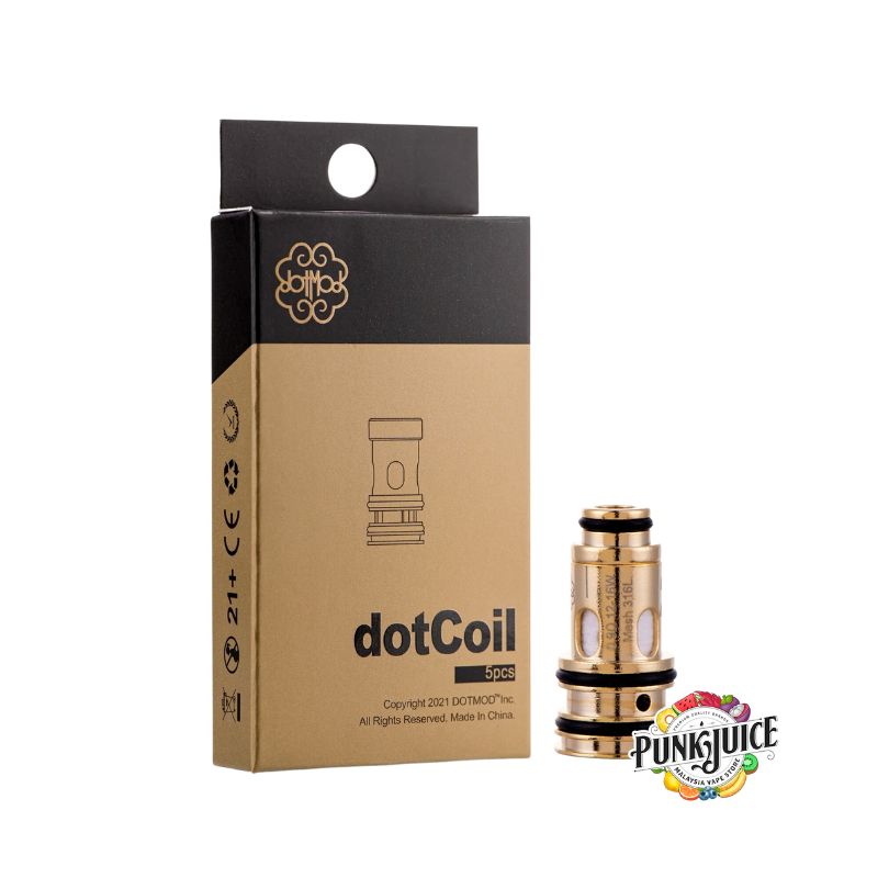 dotCoils Replacement Coils - Punk Juice Vape Store dotCoils Replacement Coils - Punk Juice Vape Store
