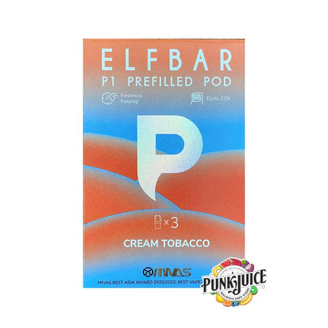 ELF BAR Mate 500 - P1 Prefilled Pod (3 pcs per box)