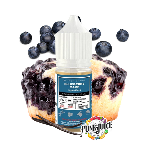 Glas Basix Vapor - Blueberry Cake - Salts - 30ml Punk Juice Vape Store Glas Basix Vapor - Blueberry Cake - Salts - 30ml Punk Juice Vape Store