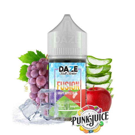 7 Daze - Grape Apple Aloe Iced (Fusion Series) - Salt - 30ml