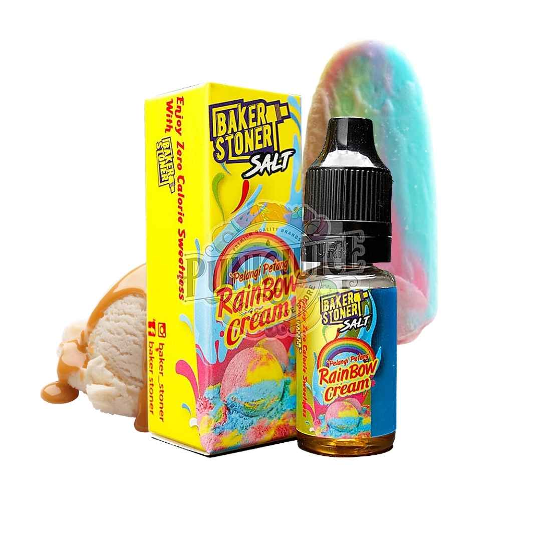 Baker Stoner Rainbow Cream Salt - Punk Juice Vape Store Baker Stoner Rainbow Cream Salt - Punk Juice Vape Store