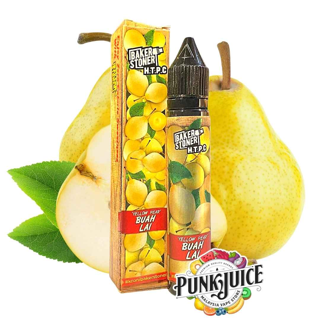 Baker Stoner - Yellow Pear (Buah Lai) - HTPC - 30ml