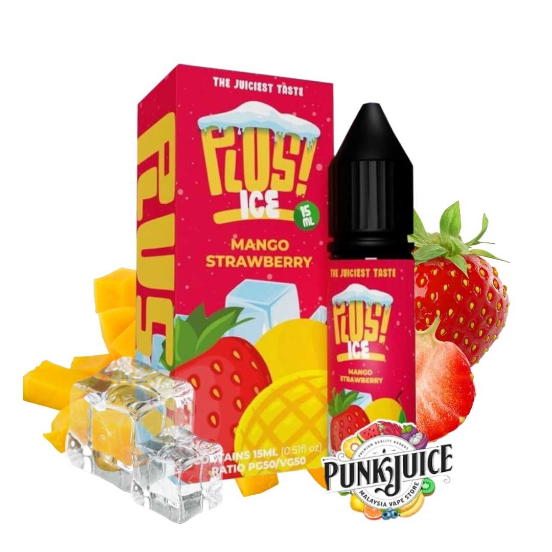 Binjai Plus Ice - Mango Strawberry - Salt - 15ml