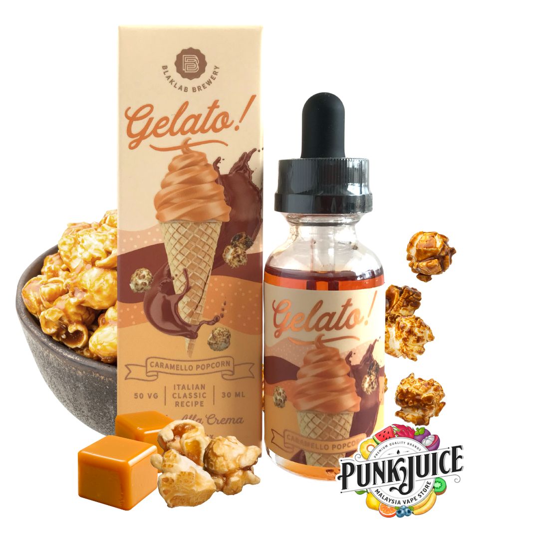 Blaklab Brewery - Caramelo Popcorn (Gelato Series) - HTPC - 30ml